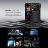 OUKITEL WP33 Pro 5G Rugged Phone Night Vision Camera 8GB+256GB